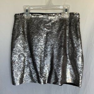 MNG Casual  sequin mini skirt